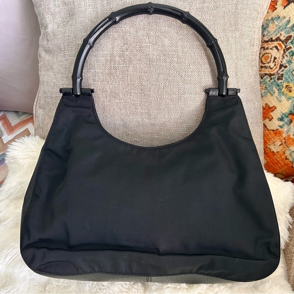 GUC Gucci bamboo handle satchel - Picture 1 of 8